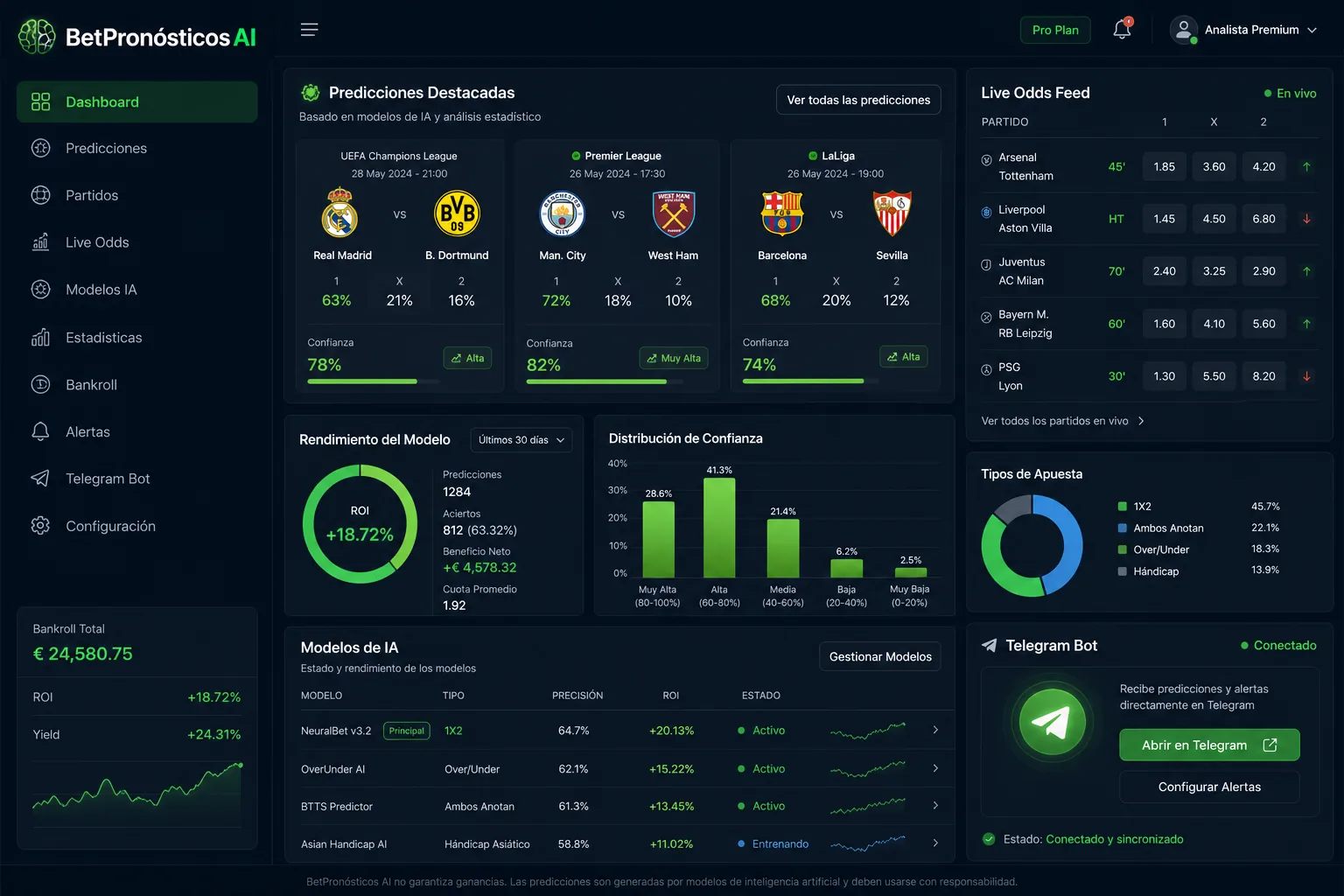 BetPronósticos AI — project cover