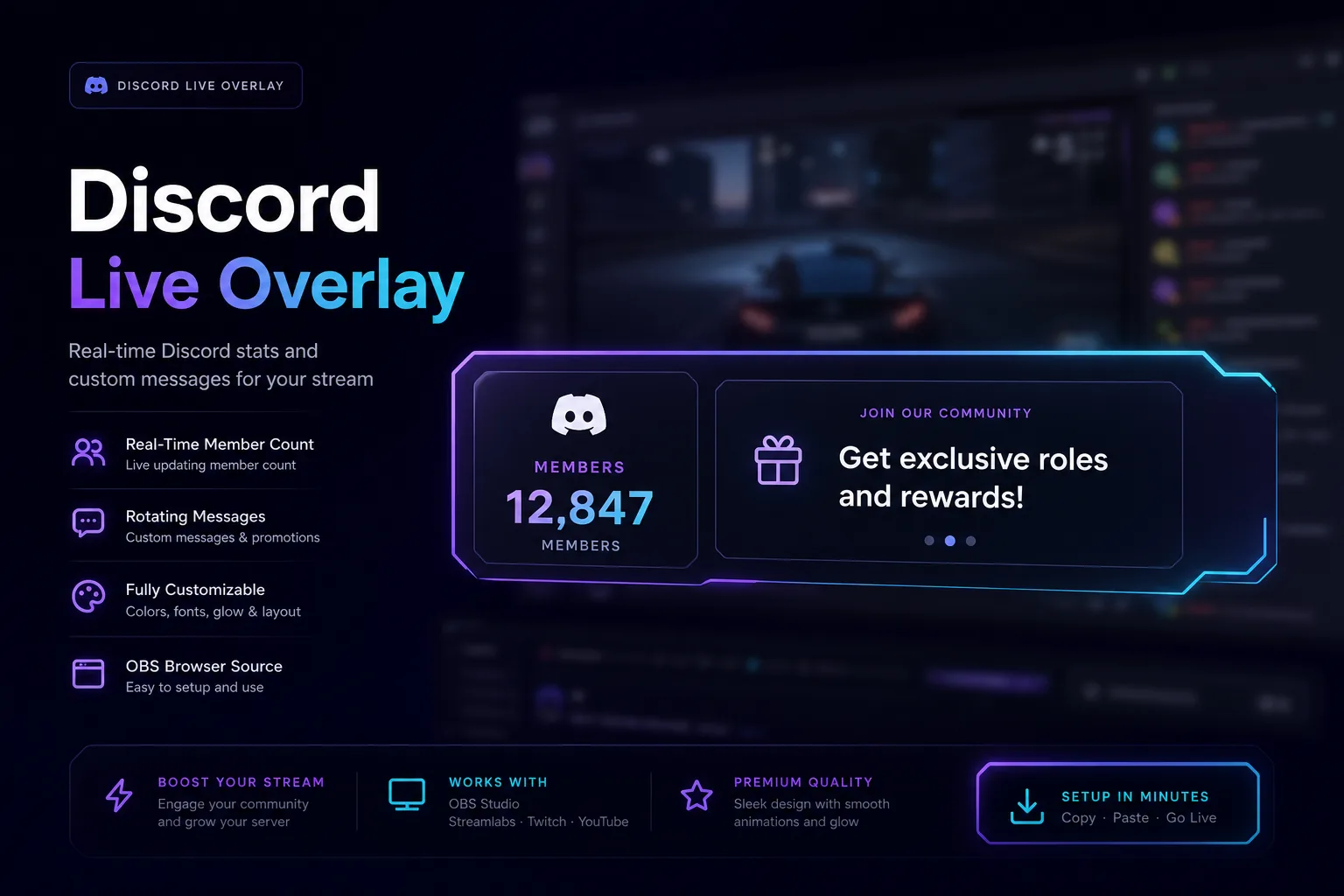 Discord Live Overlay — project cover
